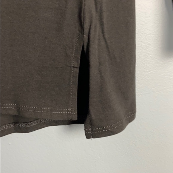 Long Sleeve Cowl Neck Solid Top in Black - Picture 5 of 6